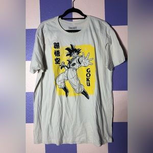 NWOT Dragon Ball Z Goku Tan and Yellow T-Shirt - Size XXL